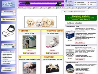 CaniShop, accessoires chiens et chats