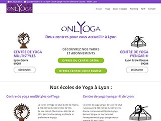 Onlyoga, le yoga à lyon