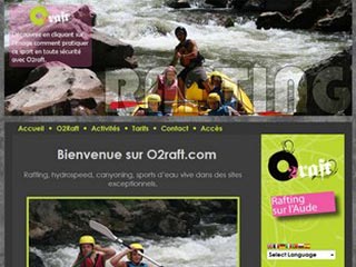 o2raft : Rafting sportif, canyoning et hydrospeed sur l'Aude