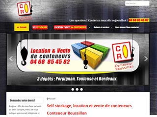 Conteneur Roussillon, Location Vente de Conteneurs et Self Stockage