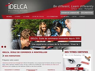 Idelca: master, bachelor et bts montpellier