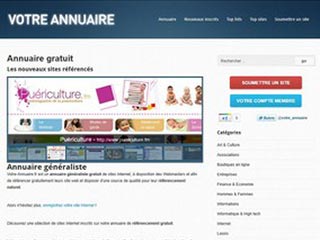 Votre Annuaire gratuit de sites Internet