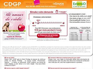 CDGP : Crédit en ligne et prêt personnel