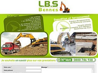 LBS Bennes, location bennes et terrassement