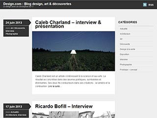 Blog design : L'actualité du design