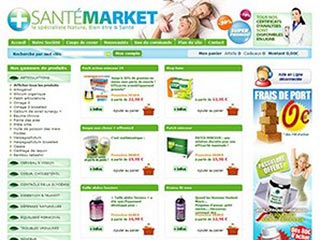 Santé Market : Produits de santé, beauté et bien-être