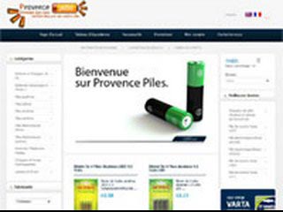 Provence Piles, pile, batterie et chargeur