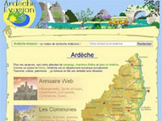 Ardèche Evasion, guide touristique de l'Ardèche