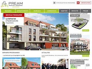 Pream : Programmes immobiliers Nord et Pas-de-Calais