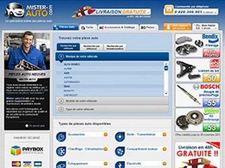 Mister-Auto, vos pièces auto à prix discount