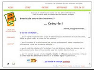 Izypage, créer un site en ligne