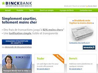 Binck Bank, simplement courtier et tellement moins cher
