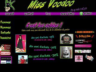 Miss Voodoo, pin-up rock'n'roll 50's