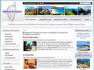 Residences de corse, location vacances en Corse