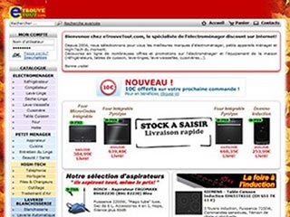 eTrouveTout : électroménager discount