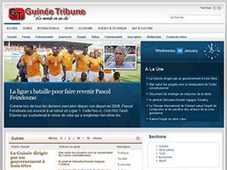 Guinée Tribune, portail guinéen d'information
