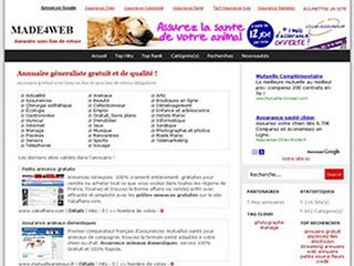 Made4web, annuaire web généraliste