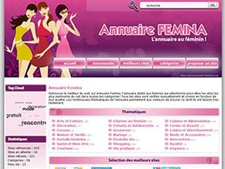 Annuaire Femina, l'annuaire au feminin