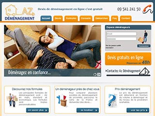 AZ Déménagement - devis déménageurs gratuits, comparateur 