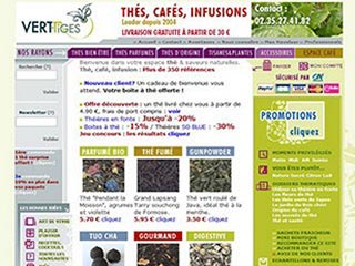 Vert Tiges : Thé, café, infusion