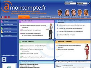 Amoncompte : Transmission, acquisition et création d'entreprises