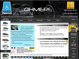 Ohmere, voiture pour personne handicapé