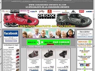 RJ, chausseur pour enfants