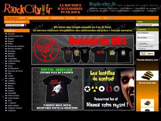 Rockcity, la boutique d'accessoires punk rock