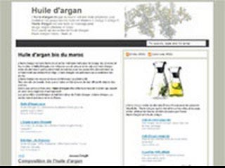 Huile Argan