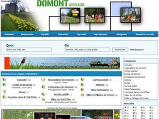 Domont Annuaire, région du Val d'Oise