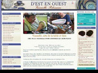 D'Est en Ouest :  vaisselle en céramique polonaise