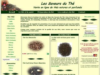 Les saveurs du thé, vente de thé en ligne