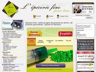 Epices et Saveurs, boutique en ligne d'épicerie fine