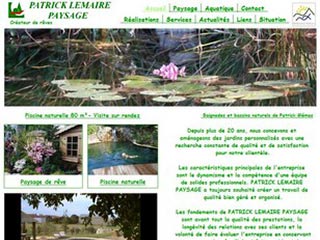 Patrick Lemaire Paysage, piscine naturelle