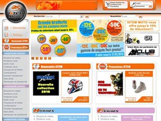 Ixtem Moto, accessoires moto et équipements motard