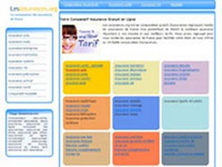 Les assurances.org, comparatif assurances