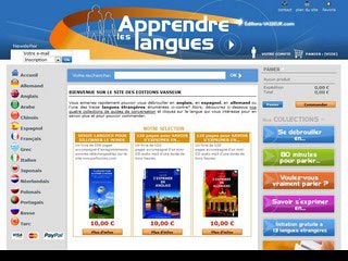 Editions Vasseur, apprendre à parler les langues étrangères