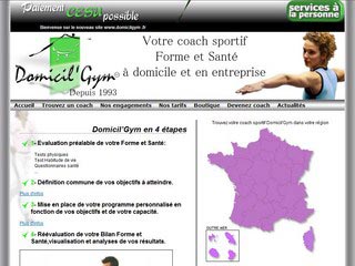 Domicil Gym, coach sportif à domicile