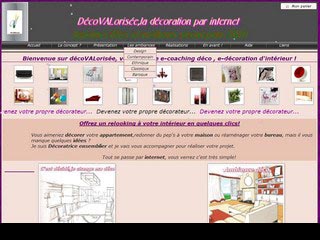 décoVALorisée, décoration d'intérieur par internet