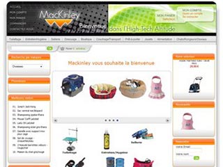 Mackinley, produits et accessoires pour animaux