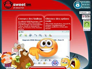 SweetIM : Smileys, Emoticones, Clins d'œil gratuits