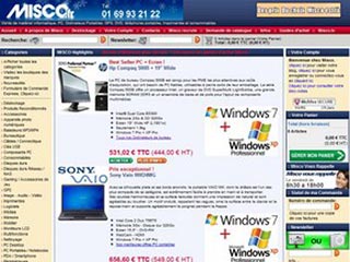 Misco : Materiel informatique, Pc portables, logiciels