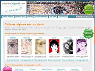 Cadeau Original, tableaux personnalisés avec vos photos