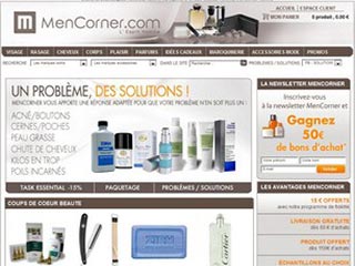 Mencorner, l'univers du soin au masculin