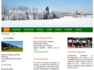 Le Bourget en Huile, une commune savoyarde du Val Gelon