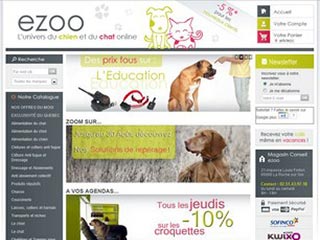 Ezoo, l'univers du chien et du chat