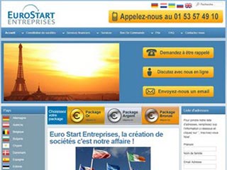 Eurostartentreprises, création de société en Europe