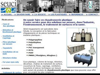 Seuci Equipements, fabricant de cuve plastique 