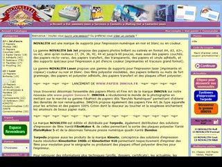 Novalith : Papier photo et comparatif papier photo numérique
