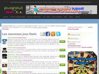 Jeux Gratuits Flash, espace de jeux flash en ligne